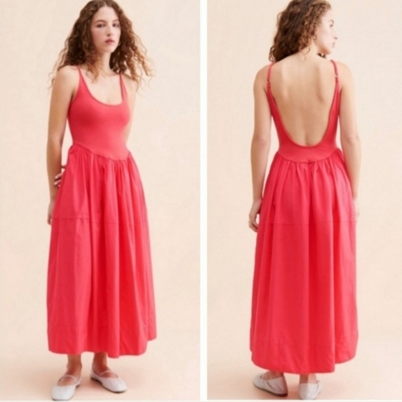 Free People Dylan Midi Dress - Picture 2 of 8